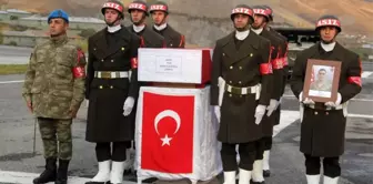 Hakkari'de şehit olan asker törenle memleketine uğurlandı