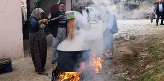 Hadim'de sezonun son pekmez kazanı kaynatıldı