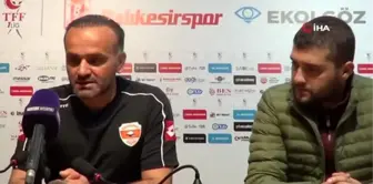 Balıkesirspor- Adanaspor maçının ardından