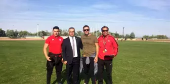 Diyarbakır'da futbol hakemleri atletik testten geçti