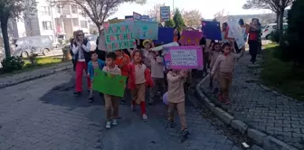 Bafra'da öğrencilerden Dünya Çocuk Hakları Günü etkinliği