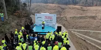 Sakarya'da, Akçay Barajı'nda su tutulmaya başlandı