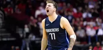 Doncic coştu, Dallas Rockets'ı devirdi