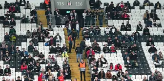 Beşiktaş-Slovan Bratislava maçında tribünler boş kaldı!