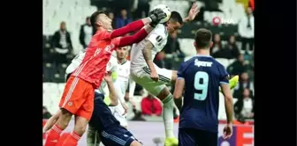 Beşiktaş - Slovan Bratislava maçından kareler -2-