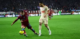 Süper Lig: Trabzonspor: 0 - Galatasaray: 0 (İlk yarı)