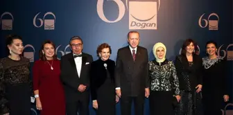 Cumhurbaşkanı Erdoğan, Doğan Grubu'nun 60. yıl kutlamalarına katıldı