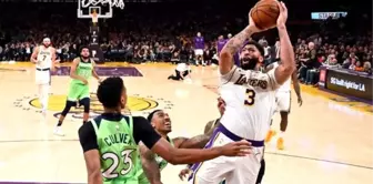 Lakers, Davis'in 50 sayı attığı maçta Timberwolves'u yendi