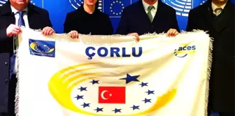 Çorlu 2020 Avrupa Spor Kenti unvanını teslim aldı