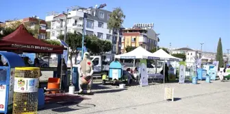 Döşemealtı Belediyesi'nden örnek geri dönüşüm standı