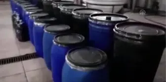 117 bin 800 litre kaçak içki ele geçirildi