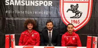 Samsunspor'da çifte imza