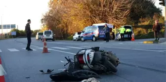 Kasksız motosiklet sürücüsünün kırmızı ışık ihlali ölümle sonuçlandı