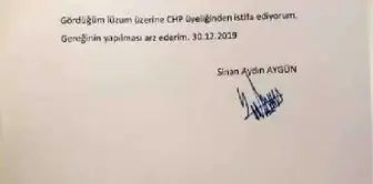 CHP eski milletvekili Aygün, partisinden istifa etti