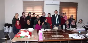 Başkan Akın'dan kurs ziyaretleri