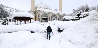 Konya'nın yüksek kesimlerinde kar etkili oluyor