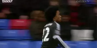 Willian'ın Crystal Palace'a Golü