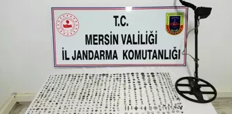 Mersin'de 746 parça tarihi eser ele geçirildi, bir şüpheli yakalandı