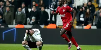 Beşiktaş, Vodafone Park'ta Sivasspor'a 2-1 mağlup oldu