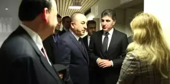 Çavuşoğlu, IKBY Başkanı Neçirvan Barzani ile görüştü