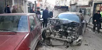 Kırıkkale'de trafik kazası, 2'si ağır 3 yaralı