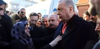 Cumhurbaşkanı Erdoğan, deprem bölgesinde incelemede bulundu