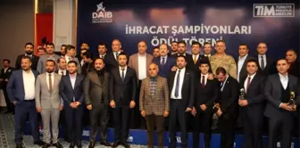 Şırnak'ta 2019 yılı ihracat şampiyonları ödüllendirildi