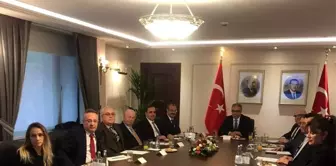 BTSO Başkanı Ateş Cumhurbaşkanlığı'nda toplantıya katıldı