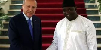 Cumhurbaşkanı Erdoğan, Gambiya Cumhurbaşkanı Adama Barrow ile görüştü