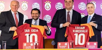 Galatasaray, TAB Gıda ile sponsorluk anlaşması imzaladı