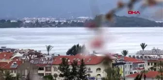 Muğla-fethiye'de badem ağaçları çiçek açtı