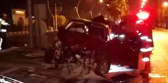 Tarsus'ta trafik kazası: 2 yaralı