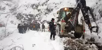 Düzce'de iş makinesi uçuruma yuvarlandı: 1 ölü, 2 yaralı