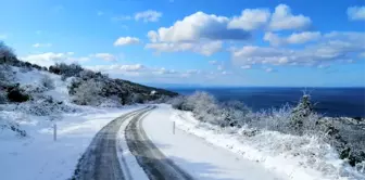 Güney Marmara beyaz bir güne uyandı