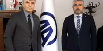 AK Parti İl Başkanı Aksu'dan AA'ya ziyaret