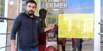 Avrupa'ya gitmek isteyen mülteciler için askıda bilet kampanyası başlattı