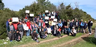 Olympos halkı badem projesine karşı çıktı