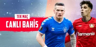 Rangers'ın kader maçlarından biri! Avrupa Ligi'nde Leverkusen'e verilen iddaa oranı...