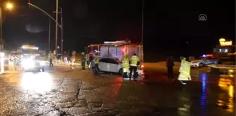 Gaziantep'te otobüs devrildi: 20 yaralı