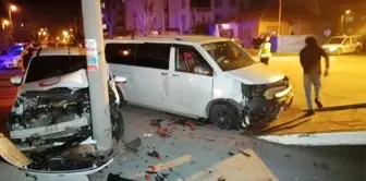 Aksaray'da trafik kazası: 4 yaralı