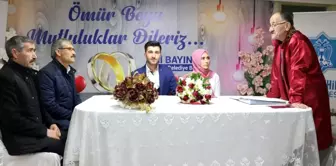 Beyşehir'de nikah işlemlerinde koronavirüs tedbiri