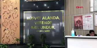 Yalova Belediyesi'nin girişine 'Rüşvet alan da veren de mel'undur' yazıldı