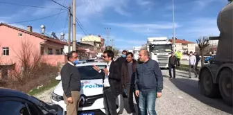 Kaymakam Köroğlu yol kontrol çalışmalarını denetledi