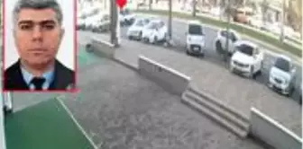 Polis memurunun hayatını kaybettiği kaza, güvenlik kamerasında!