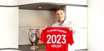 Bayern Münih, Thomas Müller'in sözleşmesini 2023'e kadar uzattı