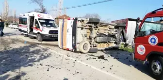 Antalya'da trafik kazası: 2 yaralı