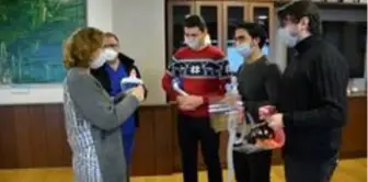 Düzce Üniversitesi, yeni tip virüse yeni tip maske