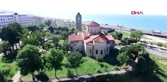 Trabzon'da Ayasofya Camisi'nde restorasyon tartışması