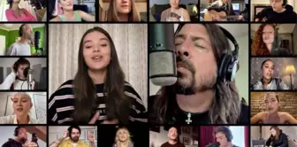 Times Like These: BBC'nin yıldızlarla kaydettiği Foo Fighters şarkısı bir numaraya yükseldi