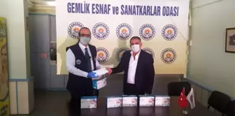 Gemlik'de belediye ve esnaftan koronayla ortak mücadele